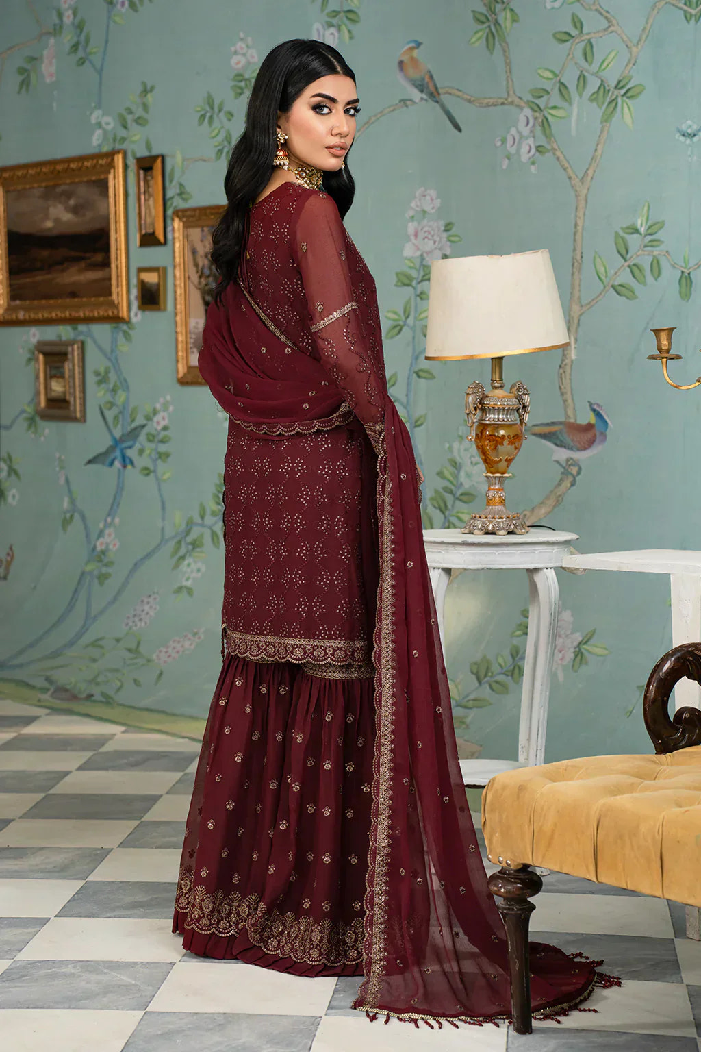 Zarif | Afsanah Formal Edit 24 | ZAF 12 RESHAM -  Zarif Formal - Original Designer Dress - House of Maryam