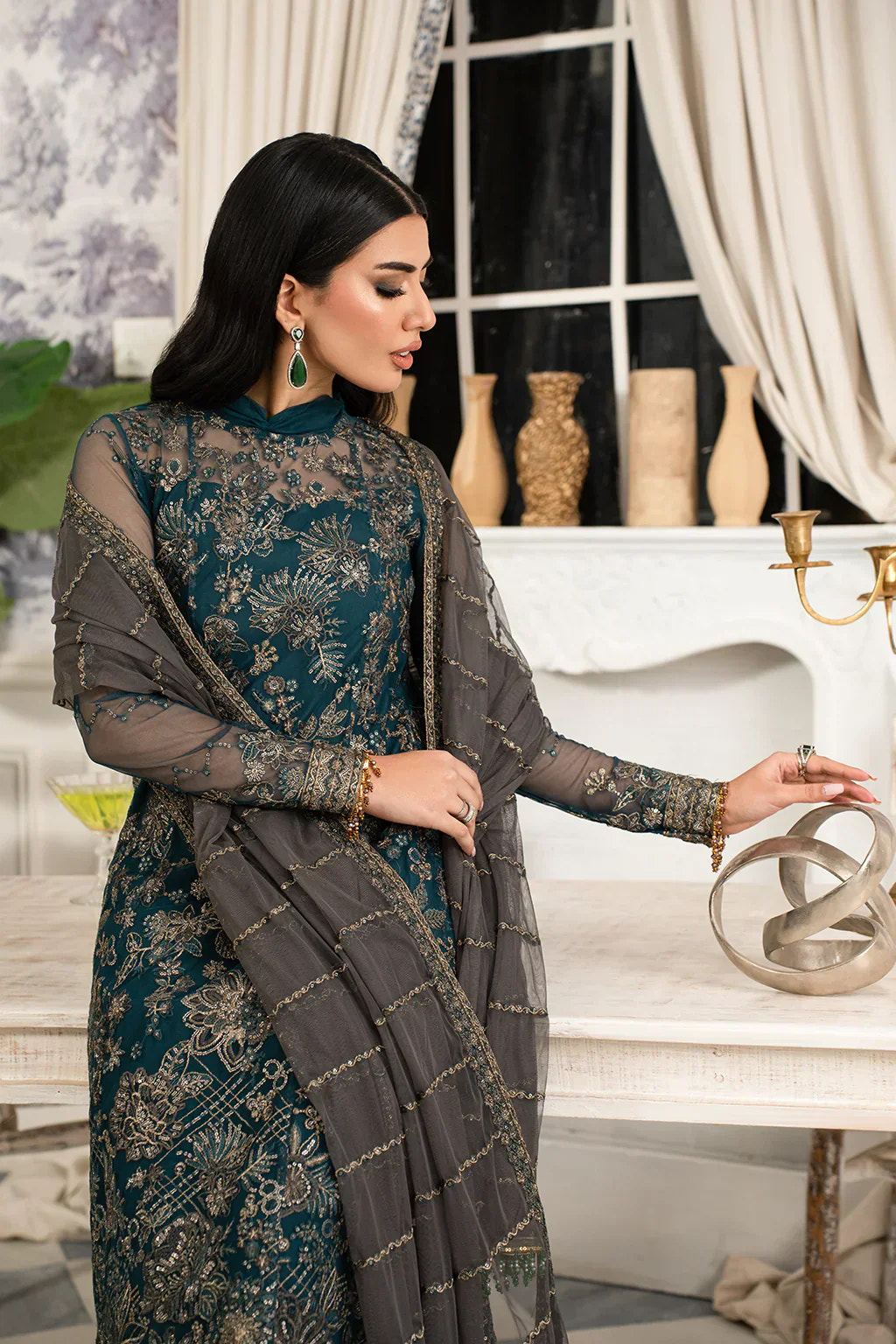 Zarif | Afsanah Formal Edit 24 | ZAF 04 GURIYA -  Zarif Formal - Original Designer Dress - House of Maryam