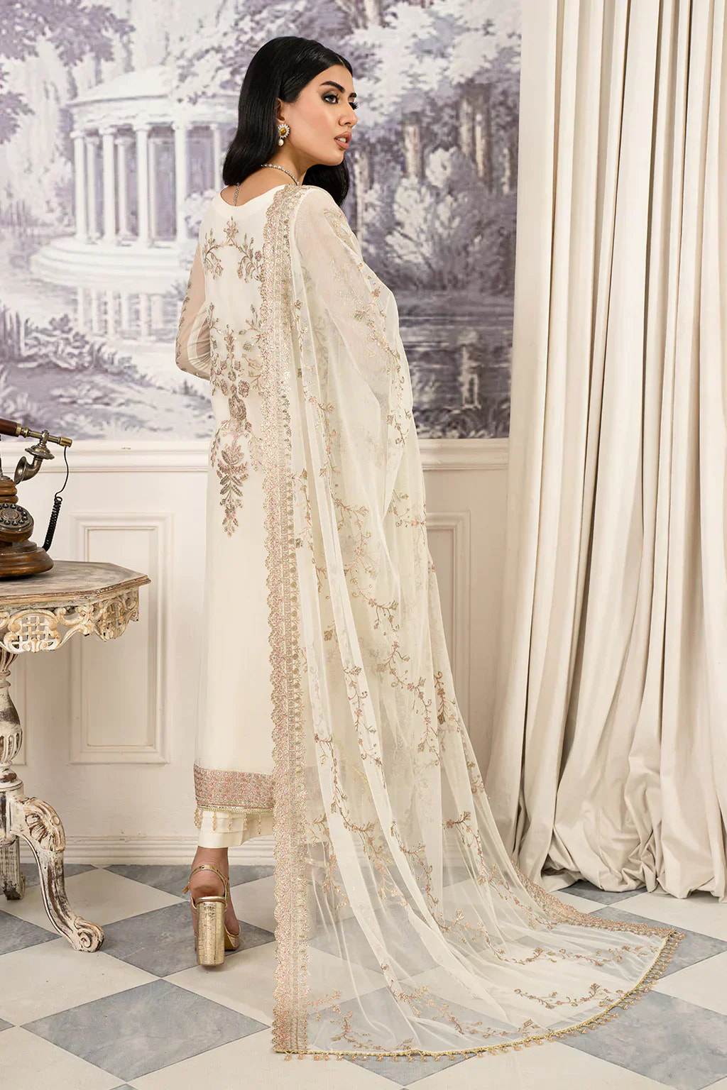 Zarif | Afsanah Formal Edit 24 | ZAF 03 NEELAM -  Zarif Formal - Original Designer Dress - House of Maryam