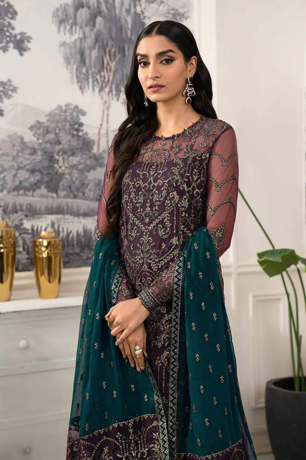 Zarif | Afsanah Formal Edit 24 | ZAF 07 MUSHQ -  Zarif Formal - Original Designer Dress - House of Maryam