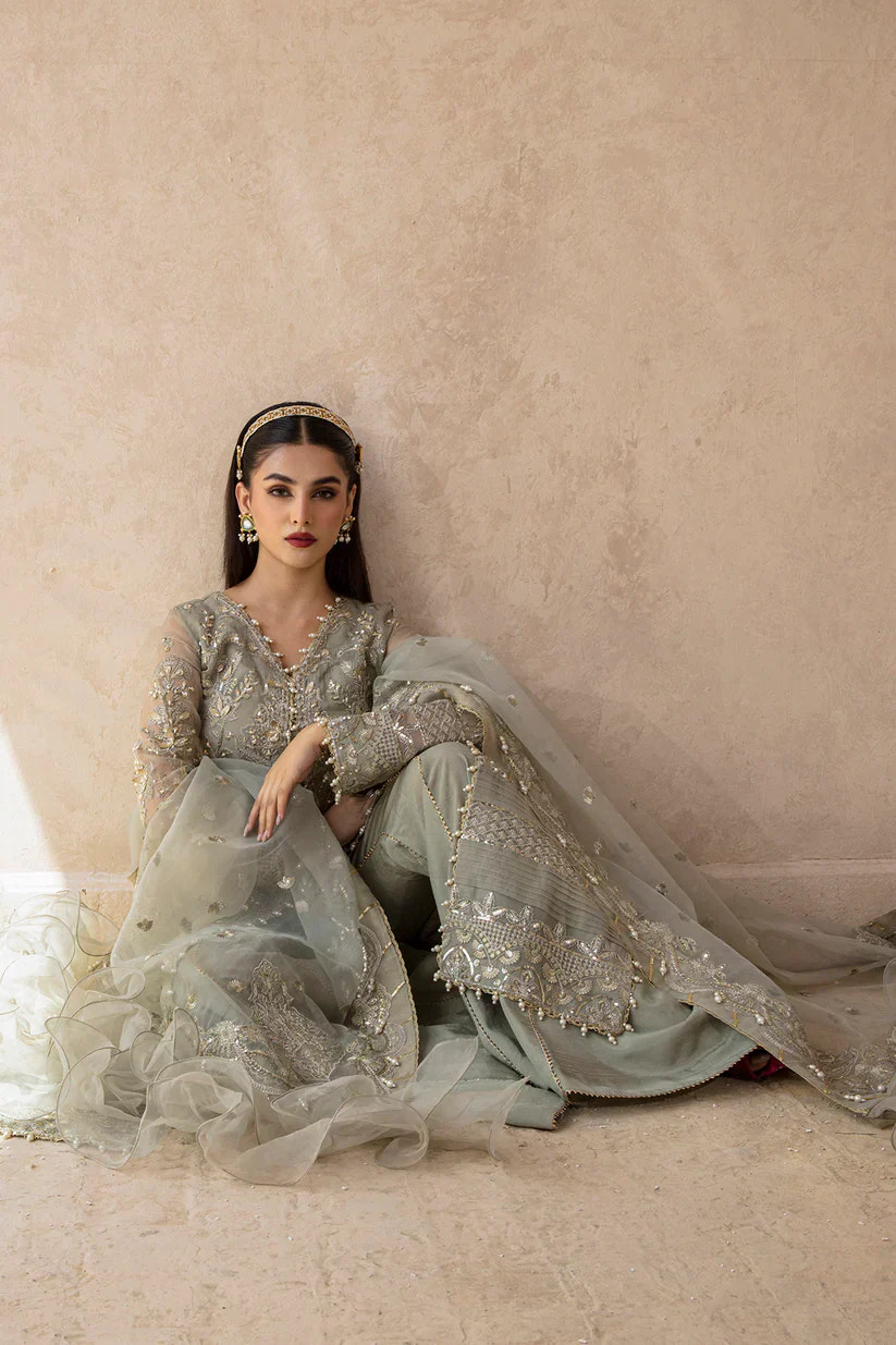 Zarposh | Jahanara Wedding Formals | Mushk -  Zarposh Formal - Original Designer Dress - House of Maryam