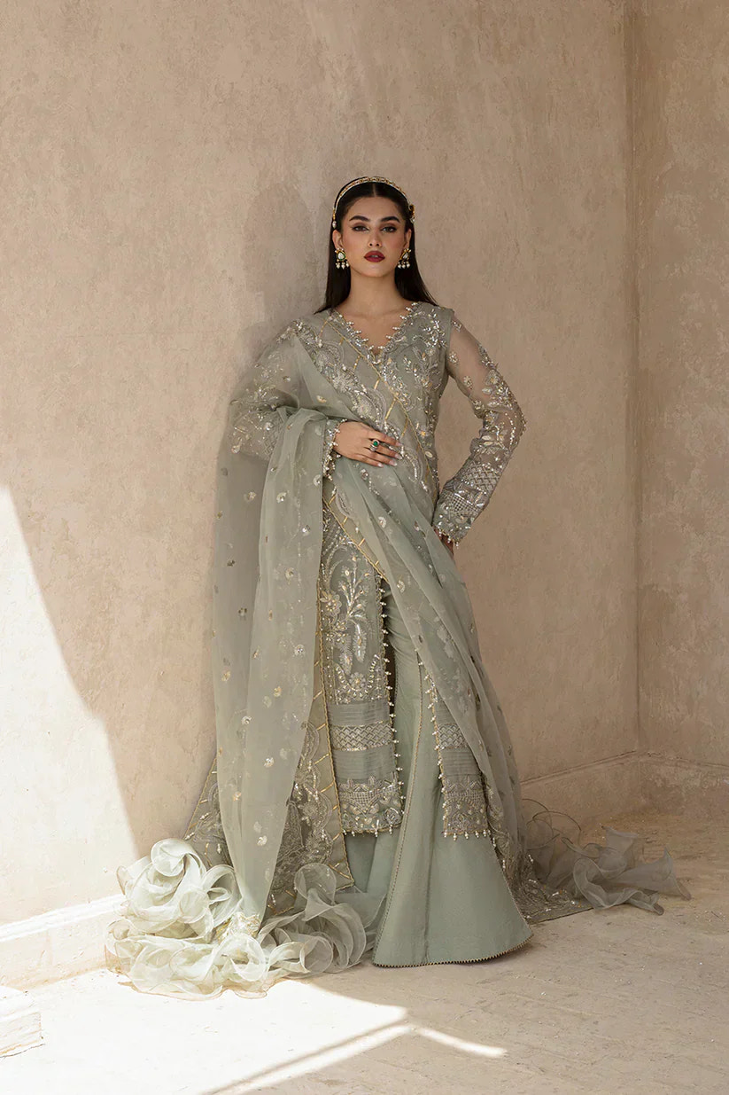 Zarposh | Jahanara Wedding Formals | Mushk -  Zarposh Formal - Original Designer Dress - House of Maryam