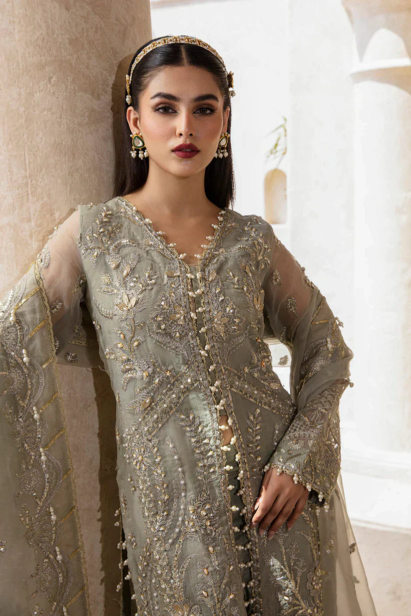 Zarposh | Jahanara Wedding Formals | Mushk -  Zarposh Formal - Original Designer Dress - House of Maryam
