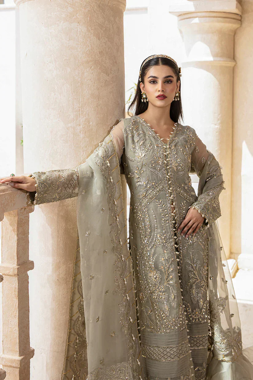 Zarposh | Jahanara Wedding Formals | Mushk -  Zarposh Formal - Original Designer Dress - House of Maryam