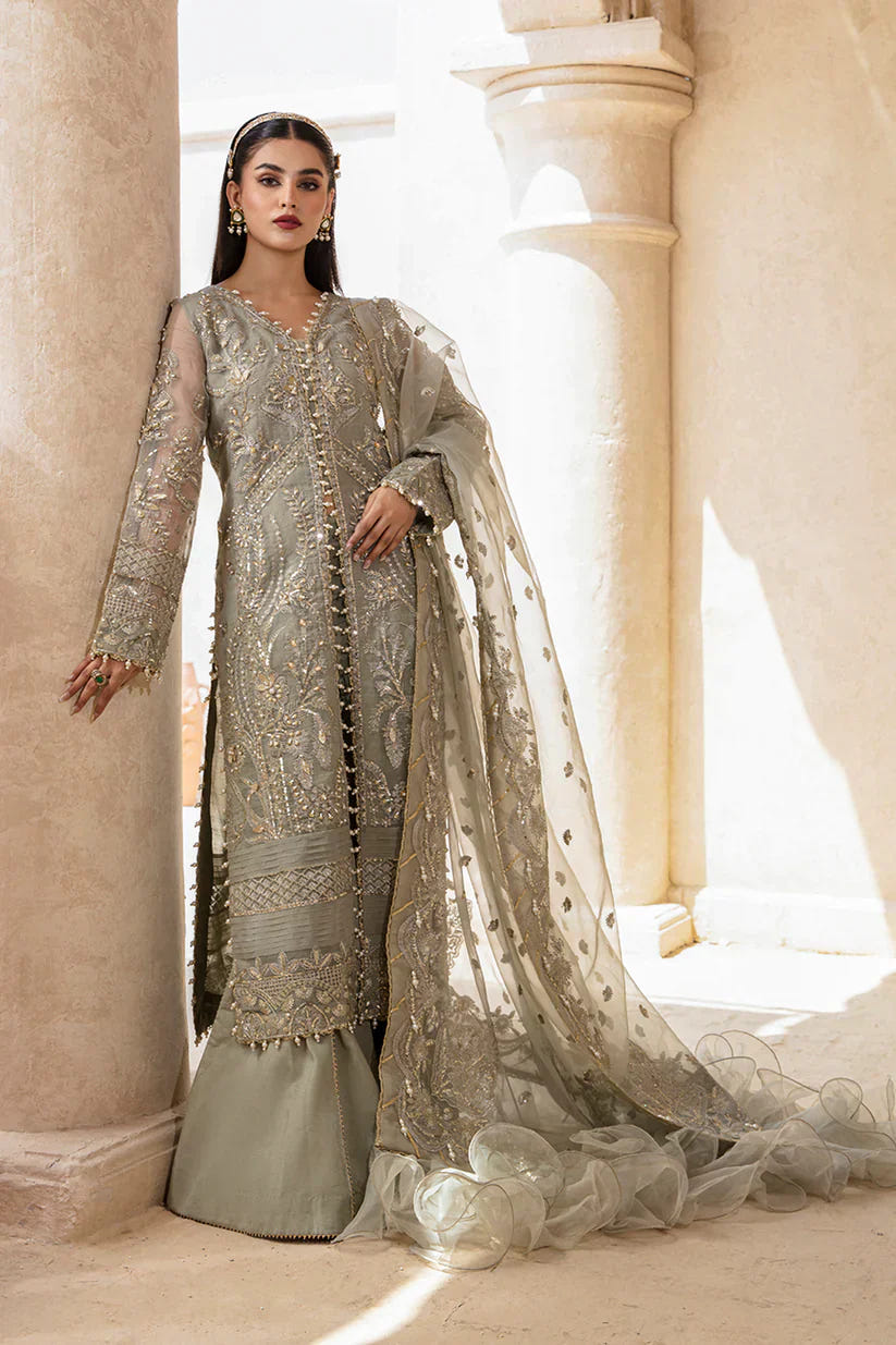 Zarposh | Jahanara Wedding Formals | Mushk -  Zarposh Formal - Original Designer Dress - House of Maryam