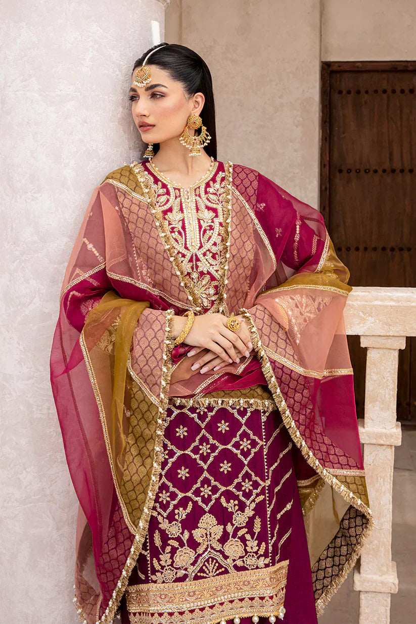 Zarposh | Jahanara Wedding Formals | Miraka -  Zarposh Formal - Original Designer Dress - House of Maryam