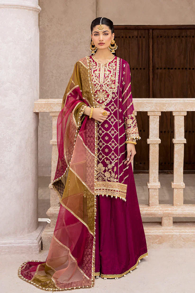 Zarposh | Jahanara Wedding Formals | Miraka -  Zarposh Formal - Original Designer Dress - House of Maryam
