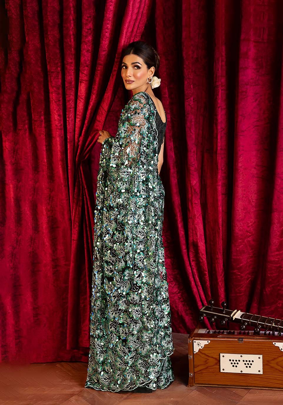 Zarqash | Bling Series | VERDANT by Designer Zarqash - House of Maryam - Pakistani Designer Ethnic Wear in {{ shop.shopifyCountryName }}