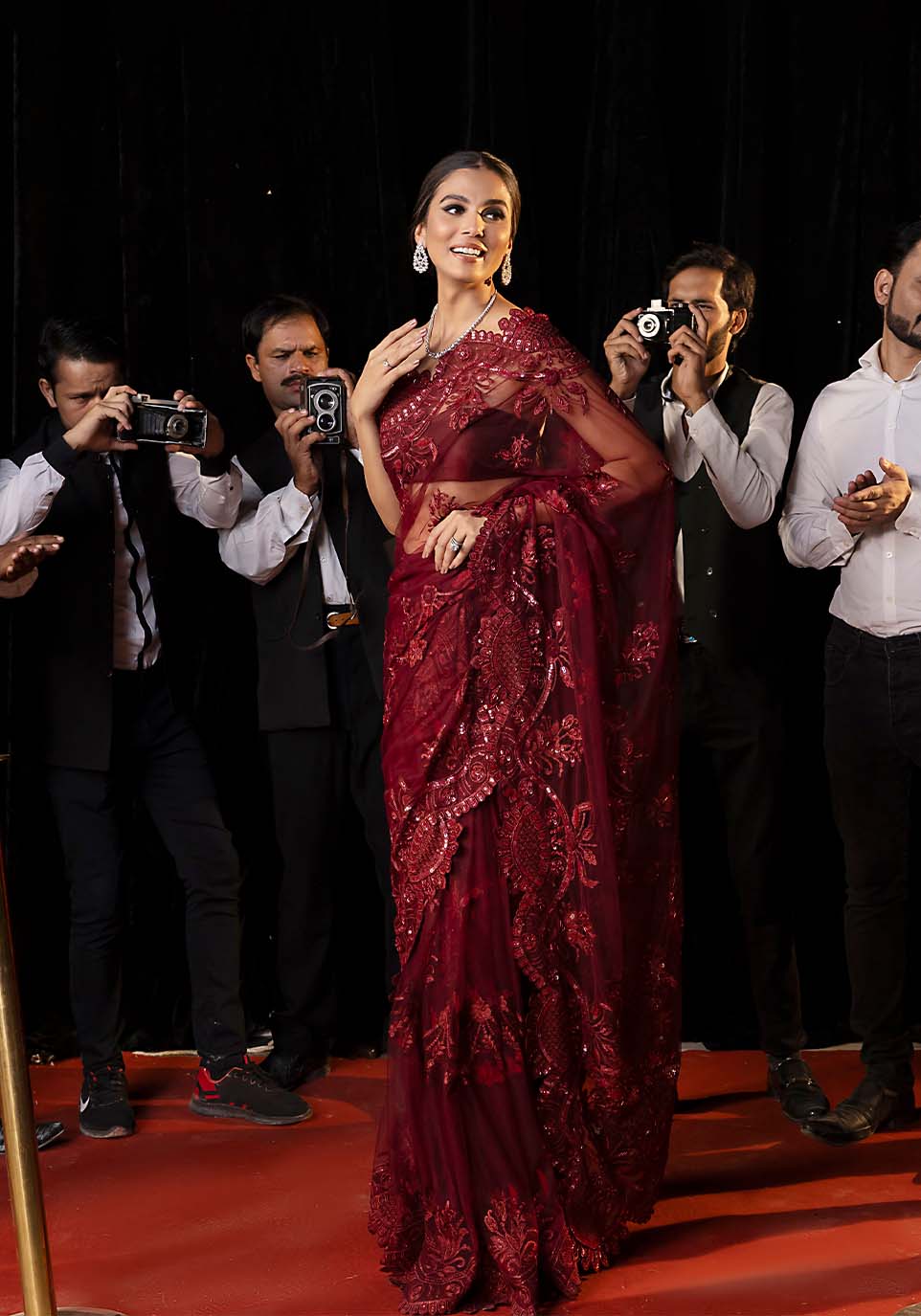 Zarqash | Bling Series | GARNET -  Zarqash Formal - Original Designer Dress - House of Maryam