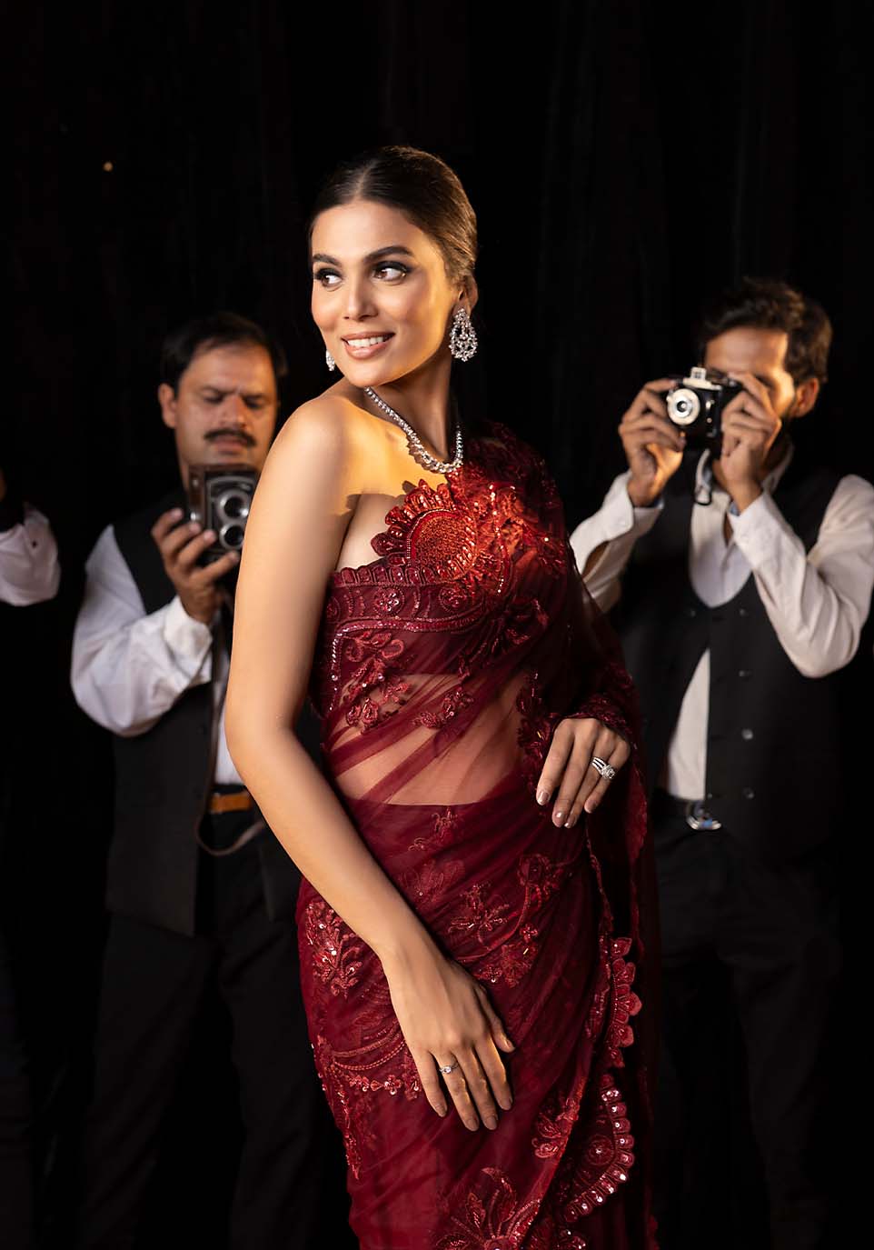 Zarqash | Bling Series | GARNET -  Zarqash Formal - Original Designer Dress - House of Maryam