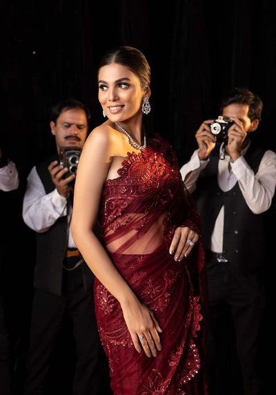Zarqash | Bling Series | GARNET -  Zarqash Formal - Original Designer Dress - House of Maryam