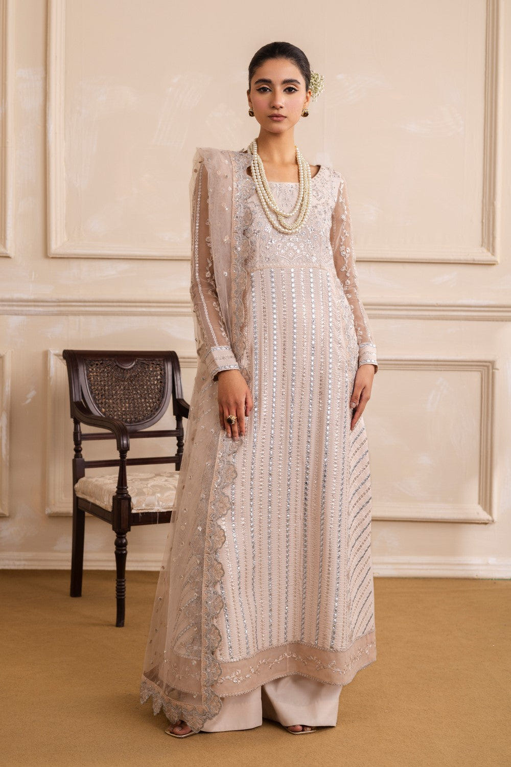 Maryum N Maria | Izara Formals | ZAYNA - MW40037 -  Maryum N Maria Ladies Clothes - Original Designer Dress - House of Maryam