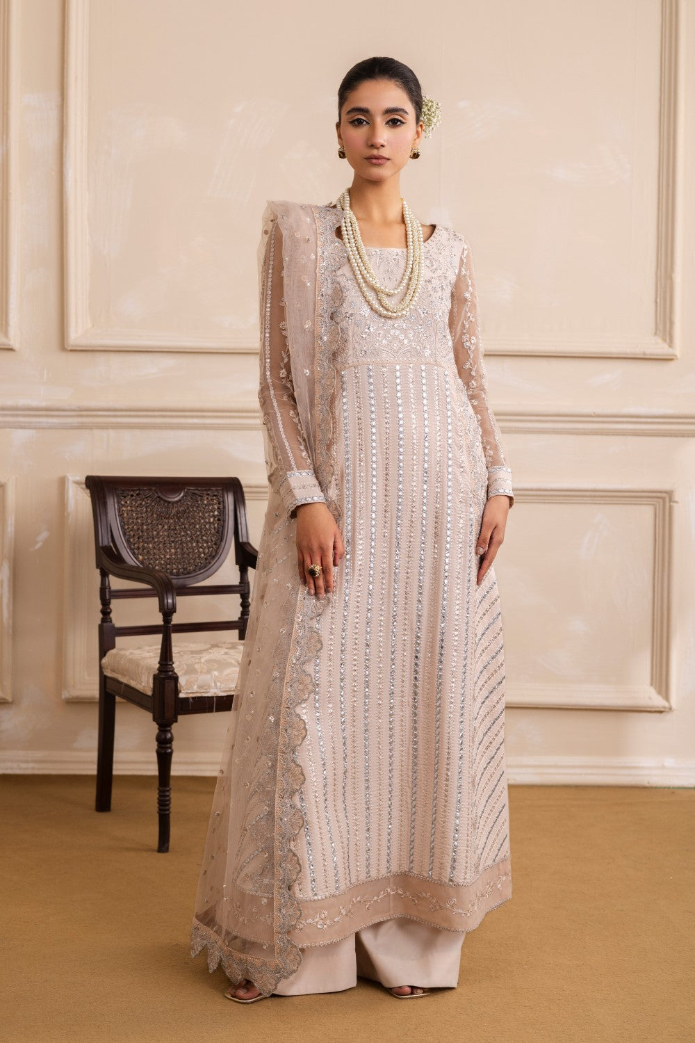 Maryum N Maria | Izara Formals | ZAYNA - MW40037 -  Maryum N Maria Ladies Clothes - Original Designer Dress - House of Maryam