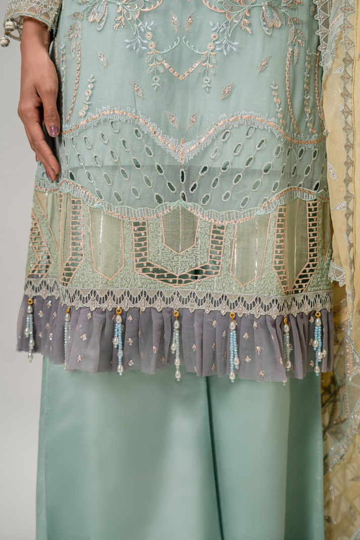 Zebtan | Aura Formals | AR-08 -  Zebtan Ladies Clothes - Original Designer Dress - House of Maryam