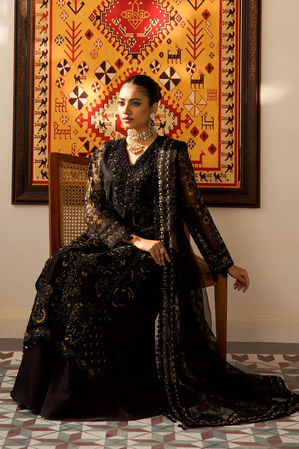Zebtan | Luxury Formals | ZN-07 -  Zebtan Formal - Original Designer Dress - House of Maryam