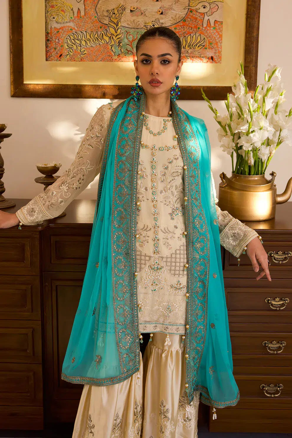 Zebtan | Luxury Formals | ZN-10 -  Zebtan Formal - Original Designer Dress - House of Maryam
