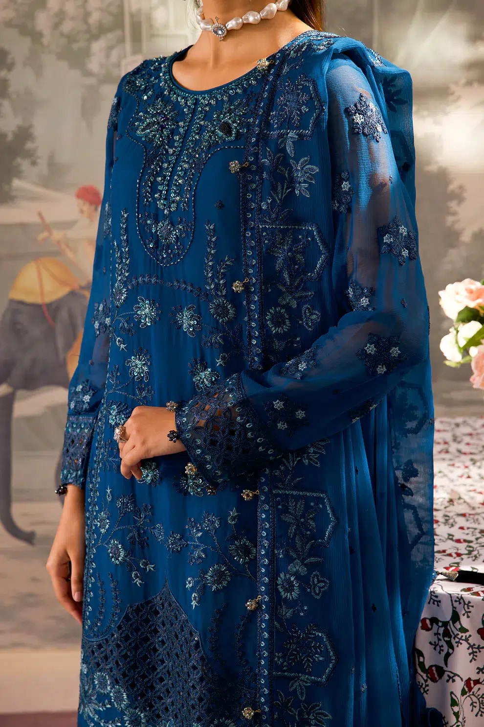 Zebtan | Luxury Formals | ZN-02 -  Zebtan Formal - Original Designer Dress - House of Maryam