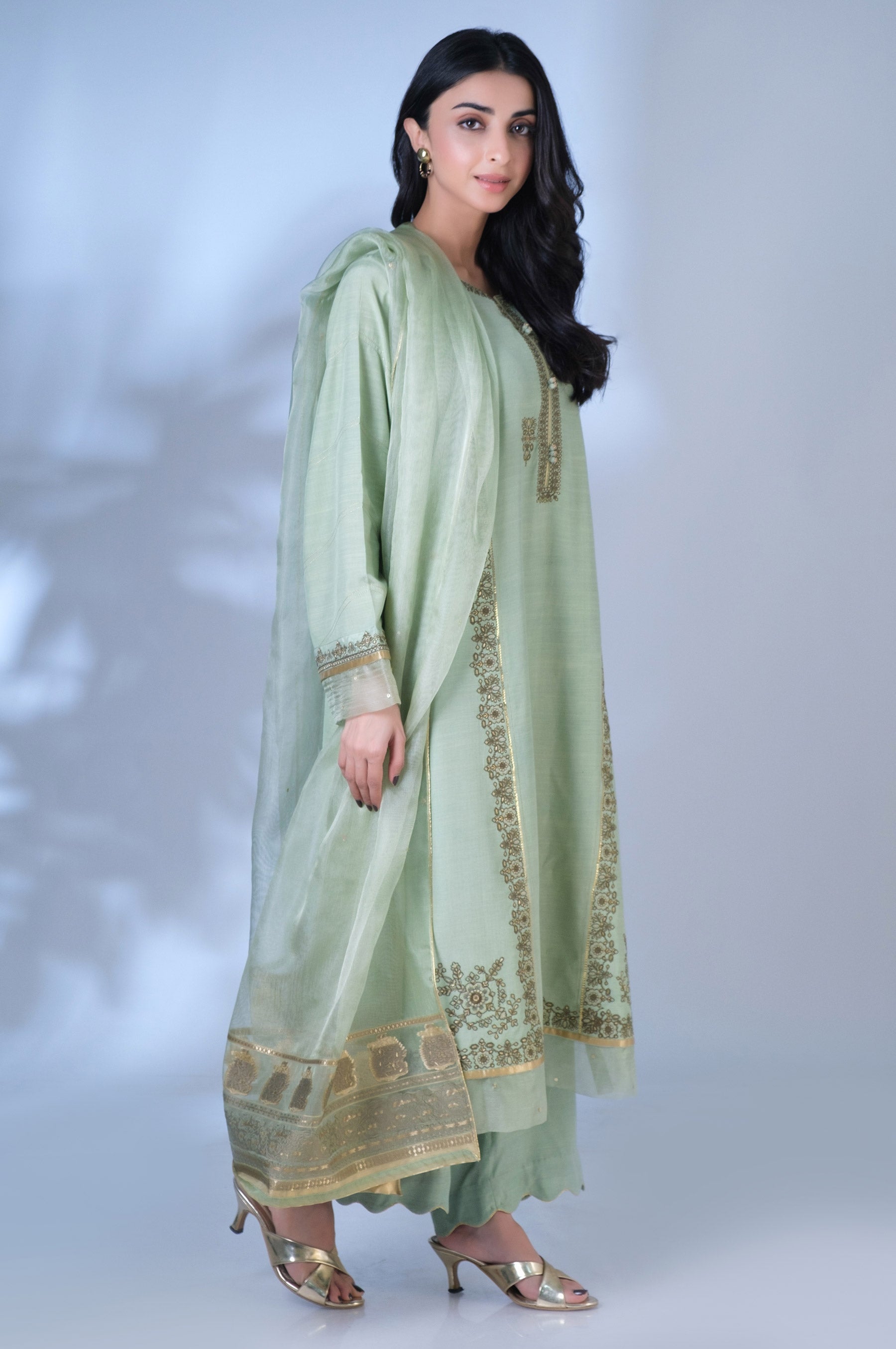 Zeen | Summer Collection 24 | 33227 by Designer Zeen - House of Maryam - Pakistani Designer Ethnic Wear in {{ shop.shopifyCountryName }}