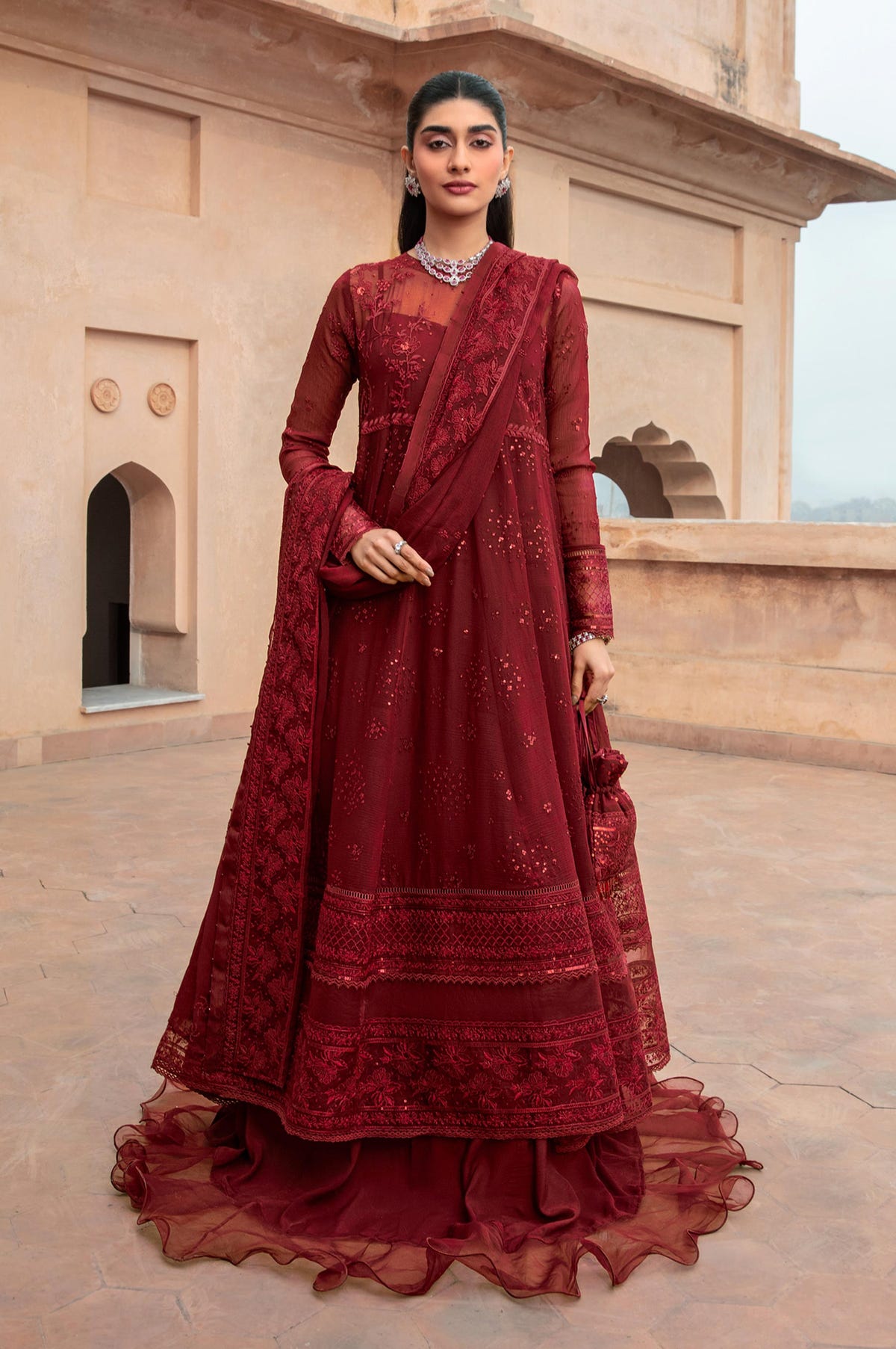 Zeen | Azalea Collection | Merlot -  Zeen Formal - Original Designer Dress - House of Maryam