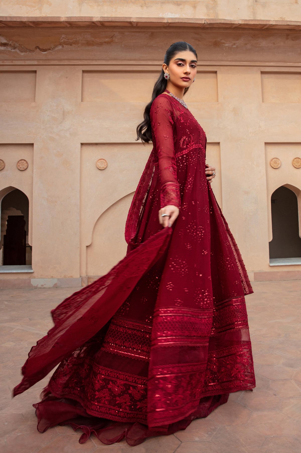 Zeen | Azalea Collection | Merlot -  Zeen Formal - Original Designer Dress - House of Maryam
