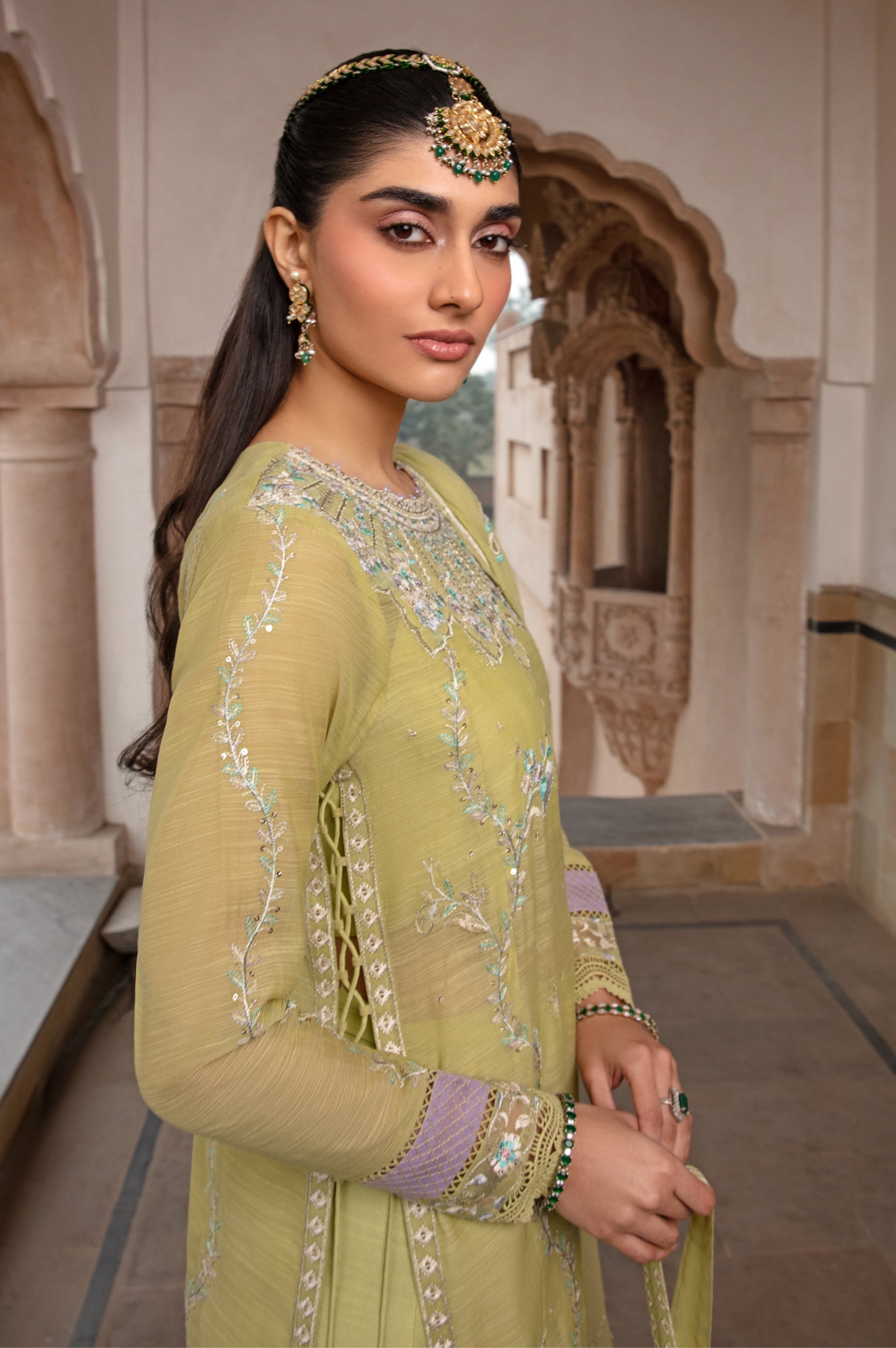 Zeen | Azalea Collection | Leah by Designer Zeen - House of Maryam - Pakistani Designer Ethnic Wear in {{ shop.shopifyCountryName }}