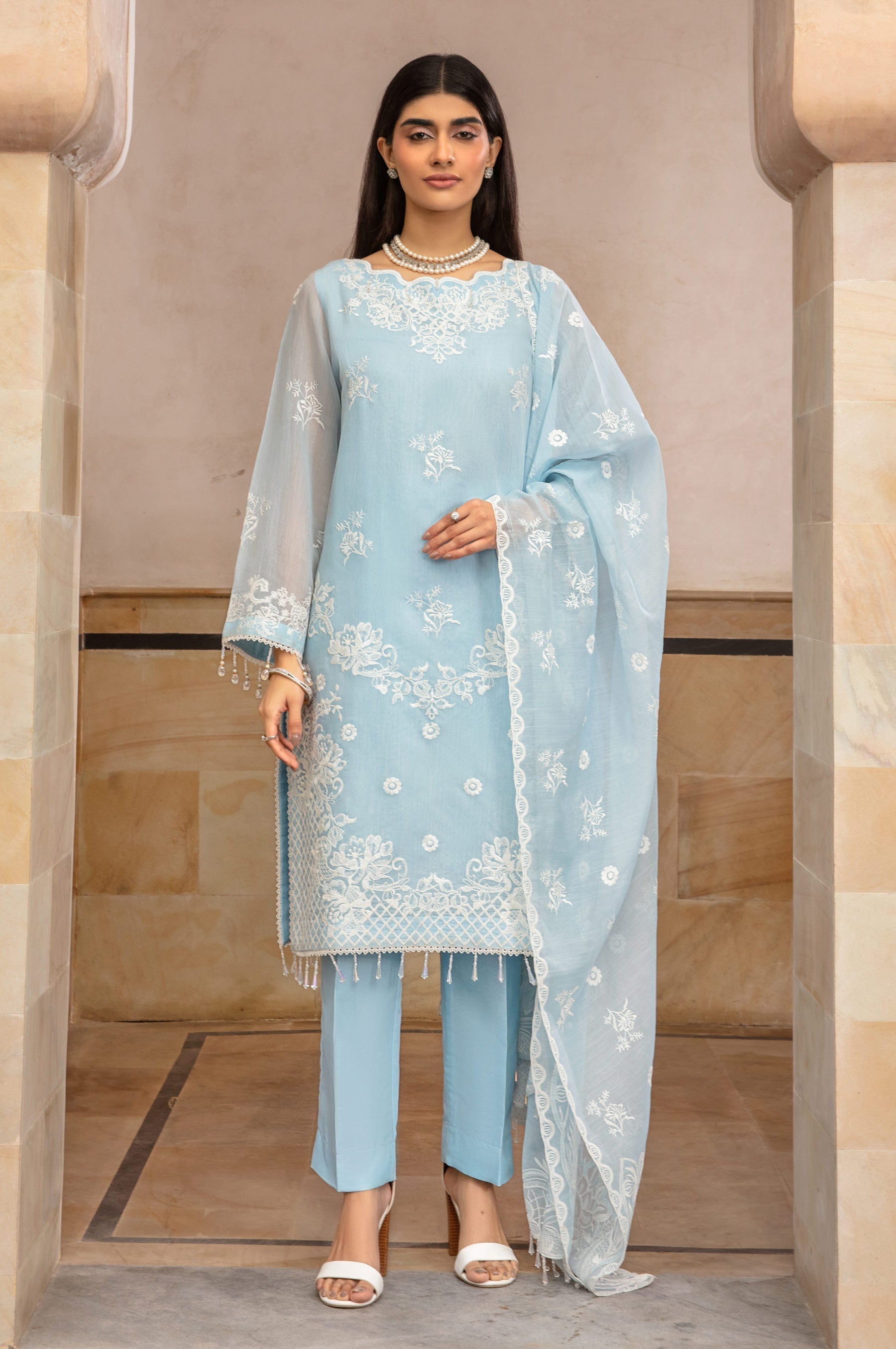 Zeen | Azalea Collection | Ezra by Designer Zeen - House of Maryam - Pakistani Designer Ethnic Wear in {{ shop.shopifyCountryName }}