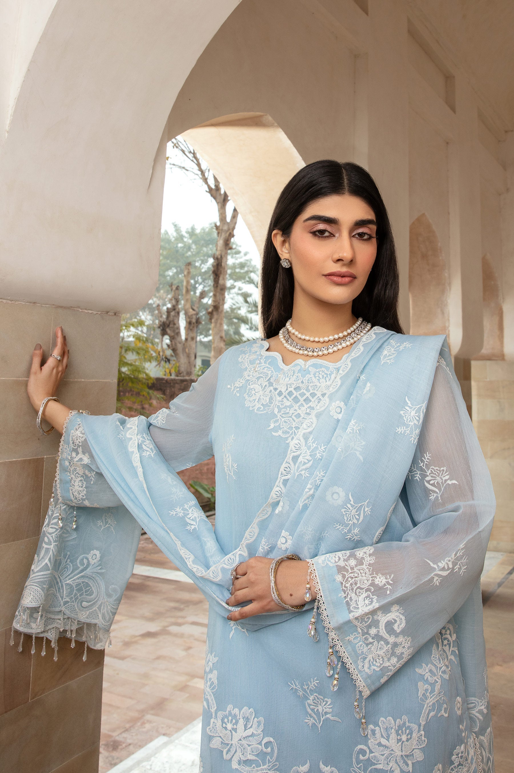 Zeen | Azalea Collection | Ezra by Designer Zeen - House of Maryam - Pakistani Designer Ethnic Wear in {{ shop.shopifyCountryName }}