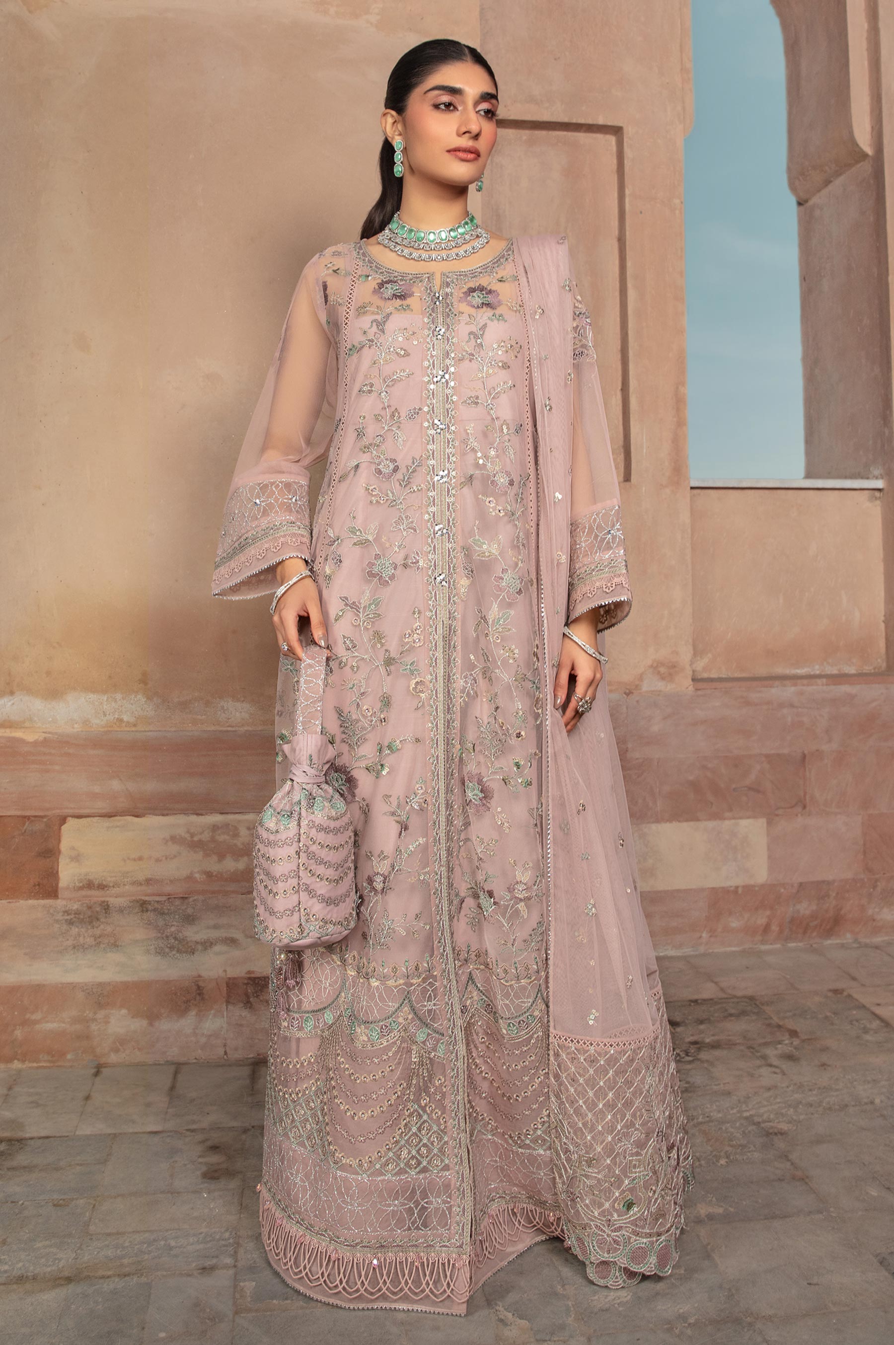 Zeen | Azalea Collection | Aurora by Designer Zeen - House of Maryam - Pakistani Designer Ethnic Wear in {{ shop.shopifyCountryName }}