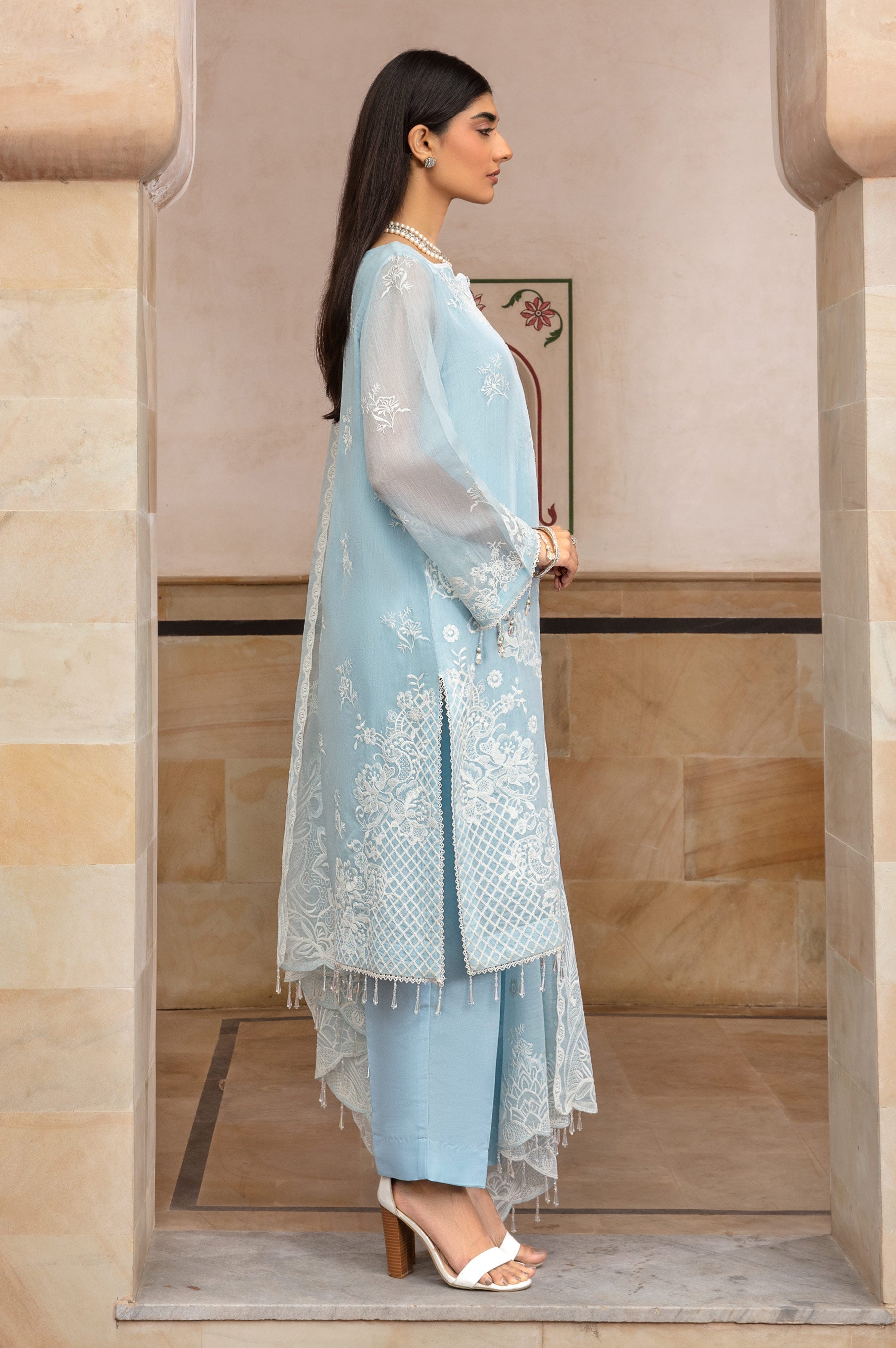 Zeen | Azalea Collection | Ezra by Designer Zeen - House of Maryam - Pakistani Designer Ethnic Wear in {{ shop.shopifyCountryName }}