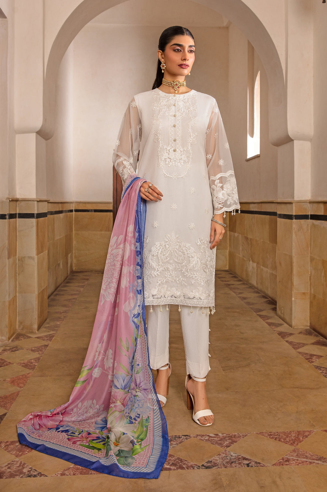 Zeen | Azalea Collection | Opal by Designer Zeen - House of Maryam - Pakistani Designer Ethnic Wear in {{ shop.shopifyCountryName }}