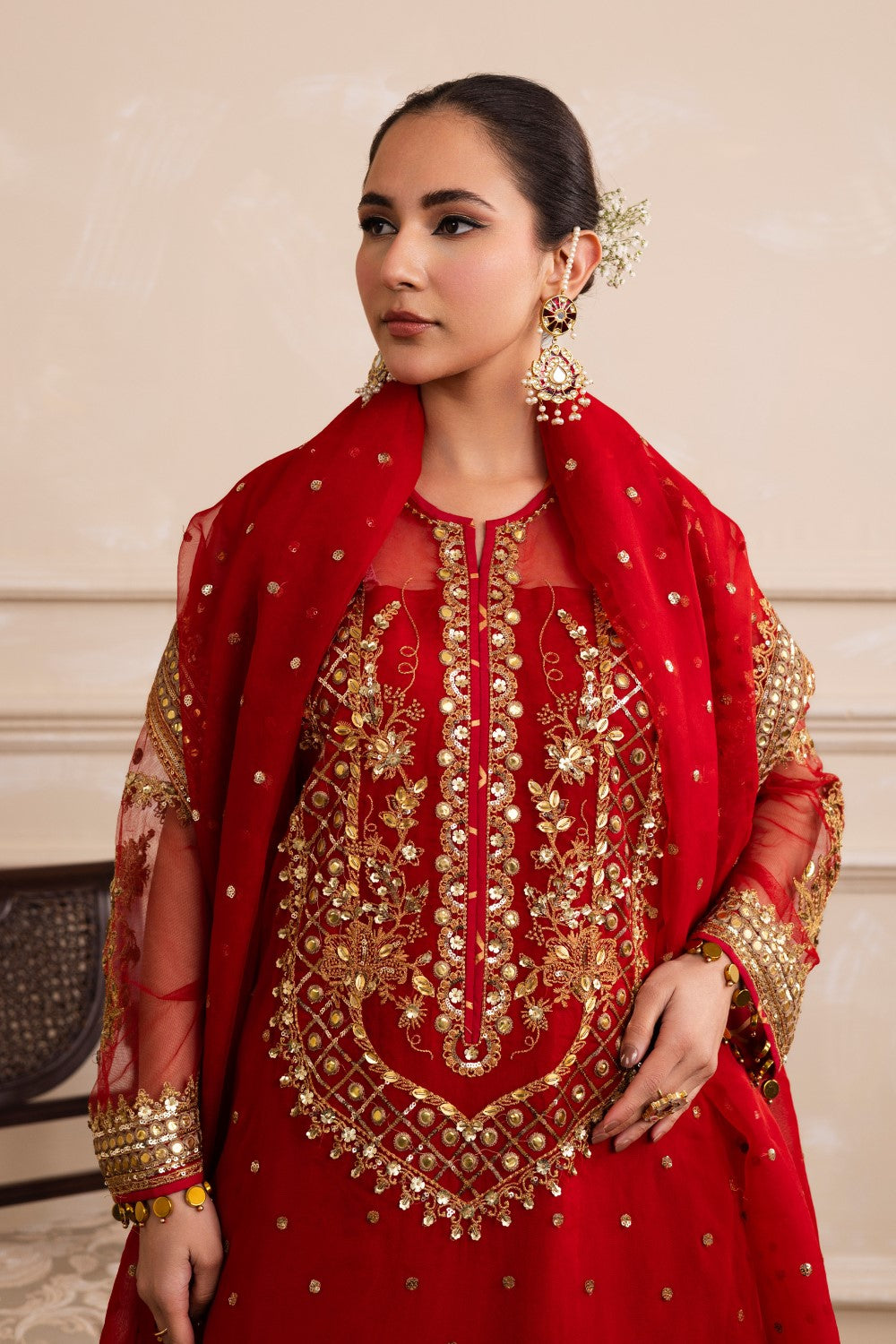 Maryum N Maria | Izara Formals | ZINA - MW40030 -  Maryum N Maria Ladies Clothes - Original Designer Dress - House of Maryam