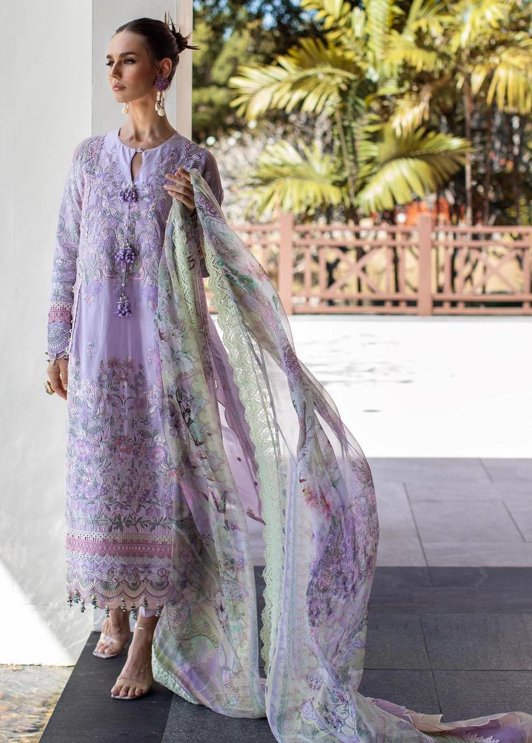 Ansab Jahangir | Luxury Collection | Orchid -  Ansab Jahangir Ladies Clothes - Original Designer Dress - House of Maryam