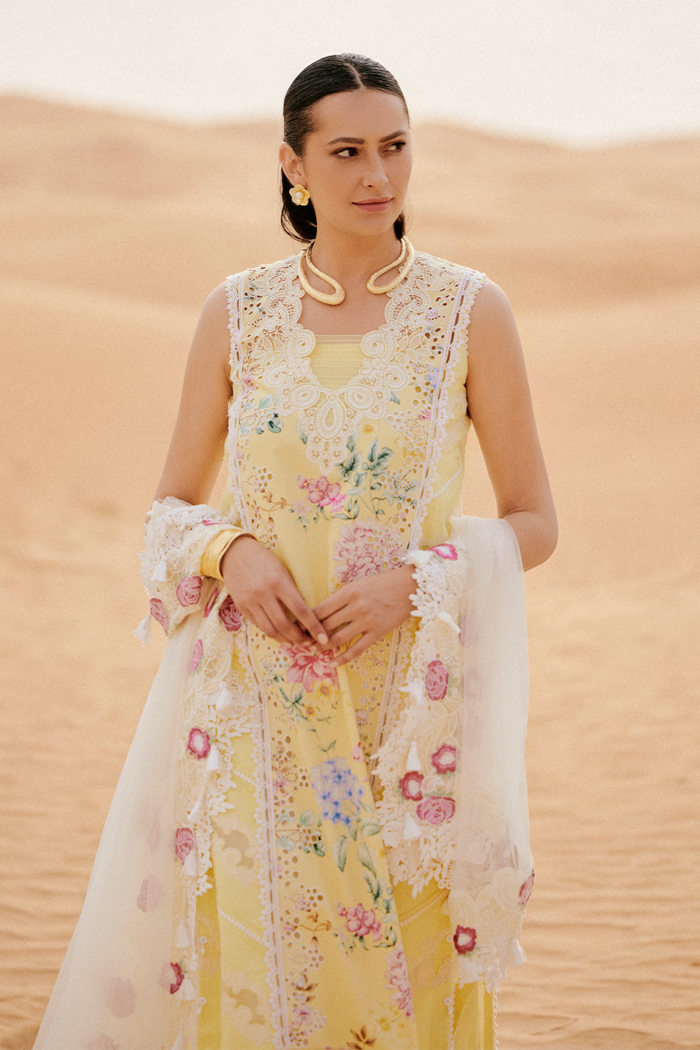 Saira Rizwan | Luxury Lawn 26 | AREZOU-SRL26-04-3